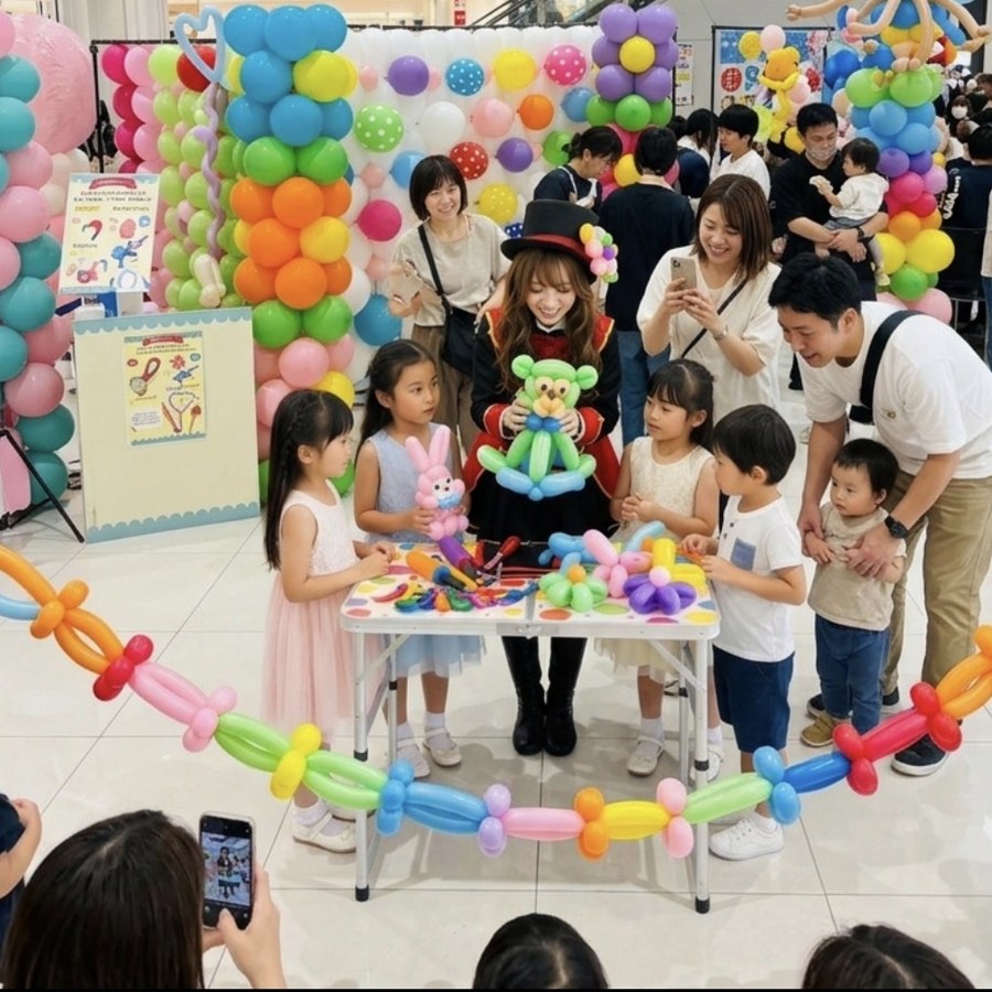 商業施設イベントの様子
